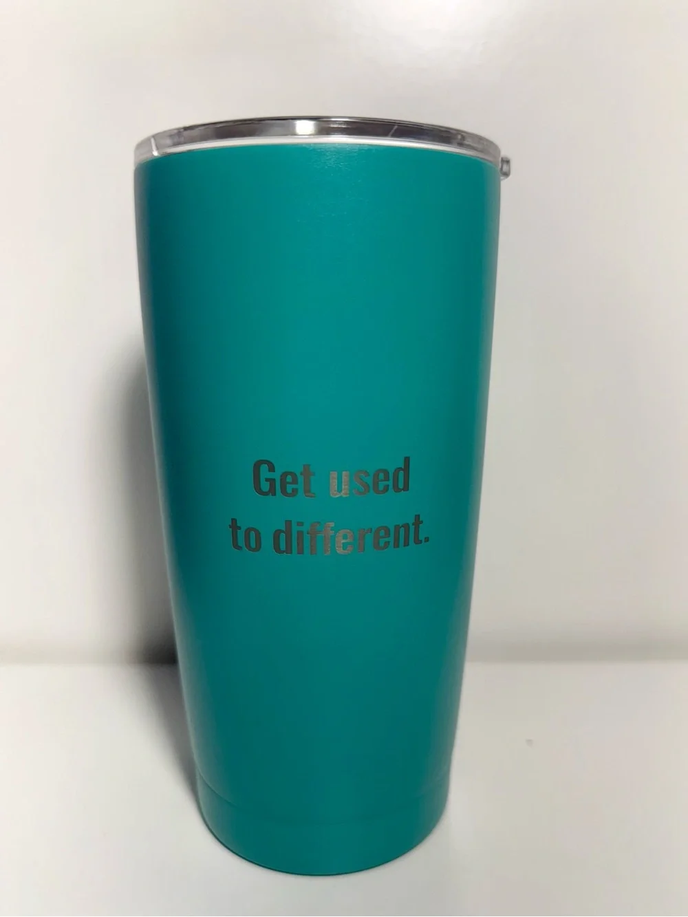 Teal Stainless Travel Tumbler